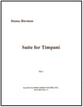 SUITE FOR TIMPANI cover